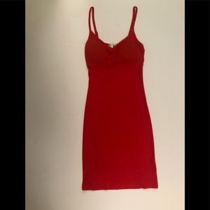 I’m in love with Derek-red dress
